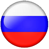 Russian flag for the Russian language option