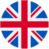 United Kingdom flag for English language